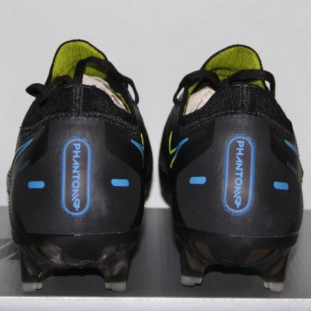 Nike Phantom GT Elite FG Black Cyber Soccer Cleats Mens 7.5 Womens 9